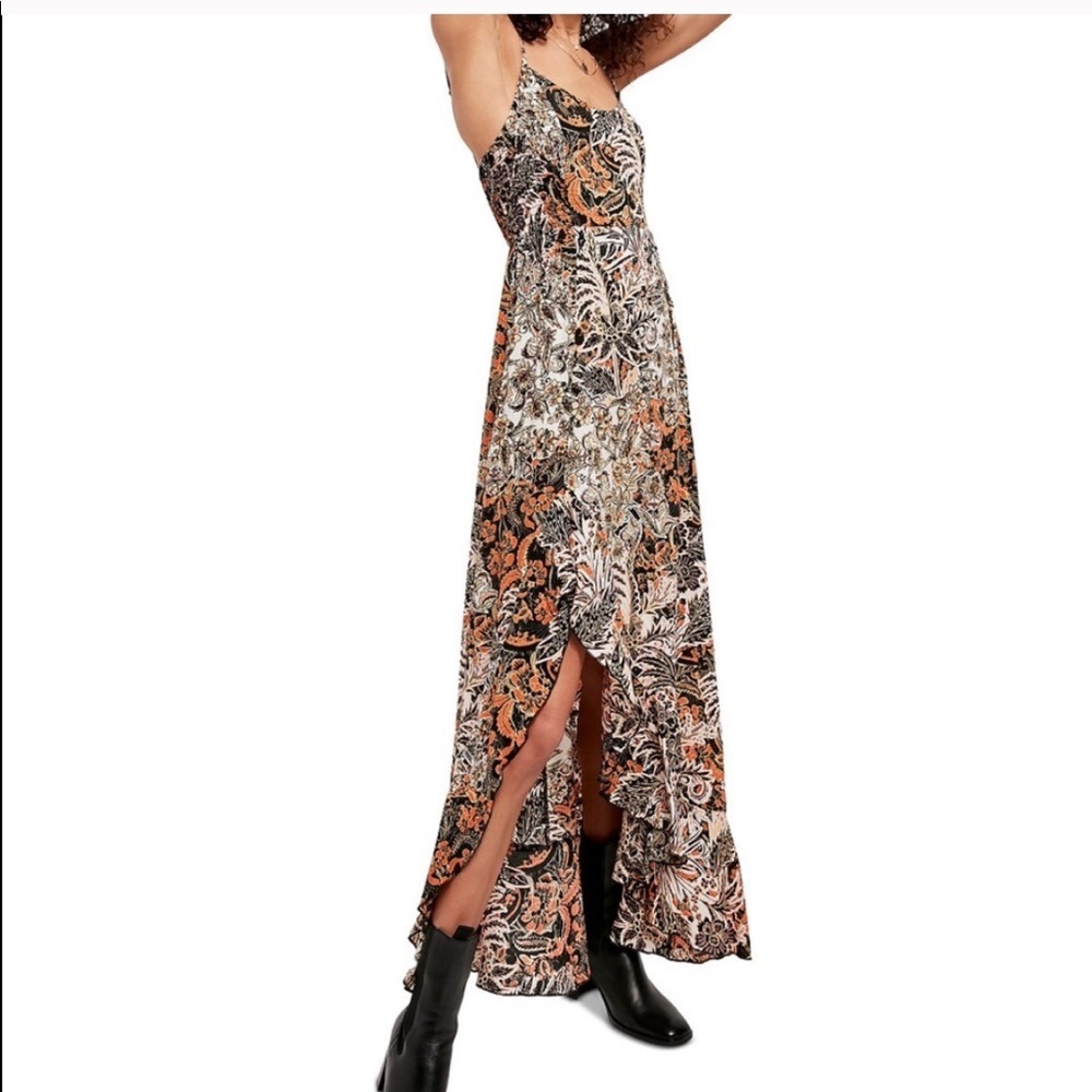 Free People Forever Yours smocked slip dress NWT - Picture 9 of 9